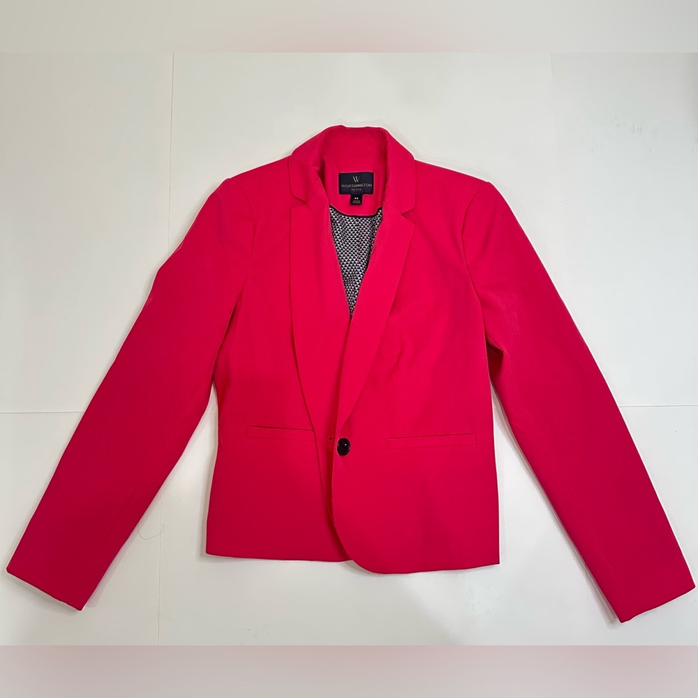 Women's Pink Worthington Blazer